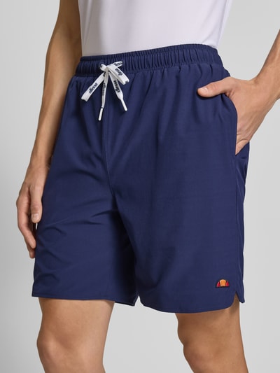 Ellesse Szorty o kroju regular fit z tunelem model ‘SAN JUAN’ Ciemnoniebieski 3