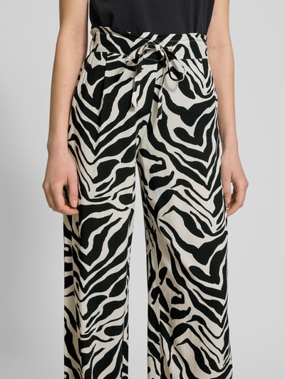 Christian Berg Woman Stoffhose mit Tunnelzug Ecru 3