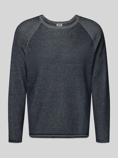 Drykorn Gebreide pullover met ronde hals, model 'TITZIAN' Blauw - 2
