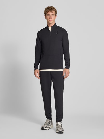 PUMA Performance Bluza z Detal z logo Model 'CLOUDSPUN' Czarny 1