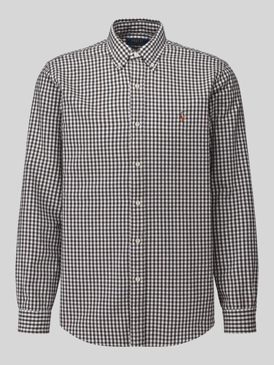 Polo Ralph Lauren Custom Fit Freizeithemd aus reiner Baumwolle Mittelbraun 2