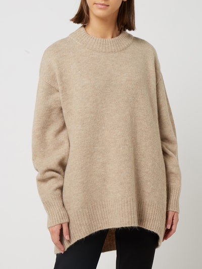 EDITED Pullover mit überschnittenen Schultern  Beige 4