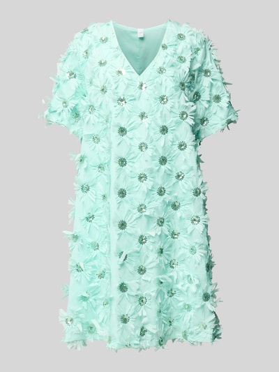 YAS Cocktailjurk met pailletten, model 'ABELONE' Mintgroen - 2