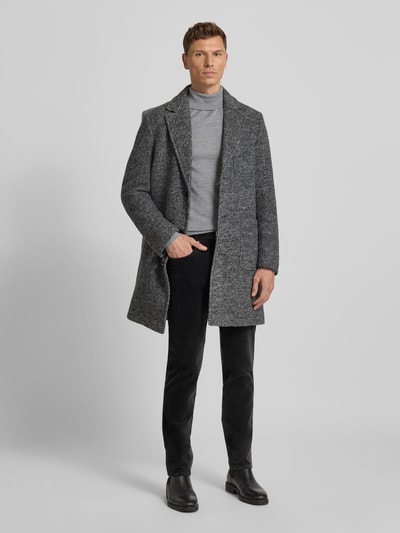 bugatti Modern Fit Cordhose mit 5-Pocket-Design Anthrazit 1