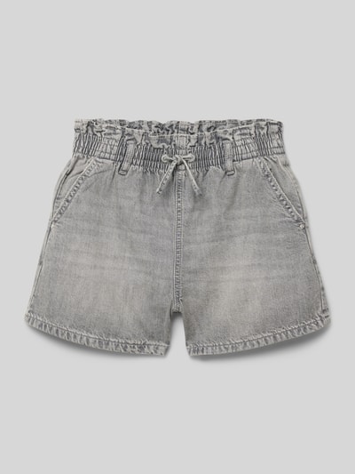 s.Oliver RED LABEL Loose Fit Jeansshorts aus reiner Baumwolle Black 1