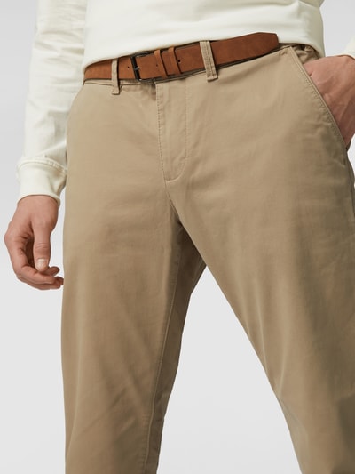 MCNEAL Hose mit Stretch-Anteil in gerader Passform  Beige 3