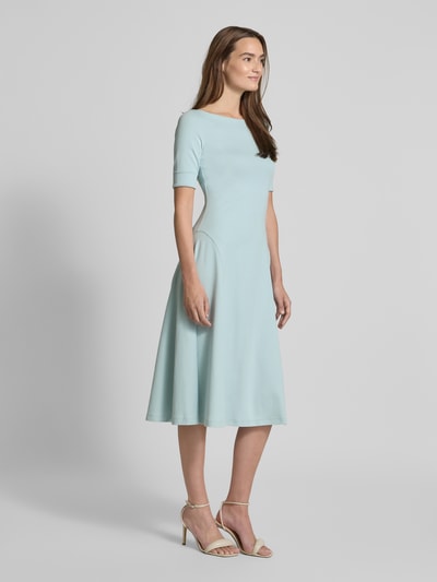 Lauren Ralph Lauren T-shirtjurk met boothals, model 'MUNZIE' Bleu - 1