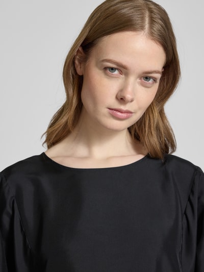 Weekend Max Mara T-shirt met 3/4-mouwen, model 'PRIMO' Zwart - 3