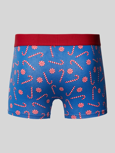 Christian Berg Men Boxershort met elastische band in een set van 2 stuks Marineblauw - 3