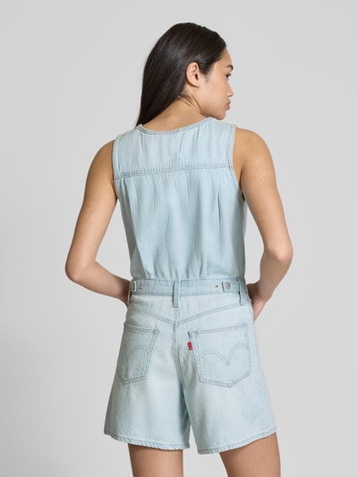 Levi's® Jeansjumpsuit mit Knopfleiste Modell 'VEST ROMPER ROM COM' Jeansblau 5