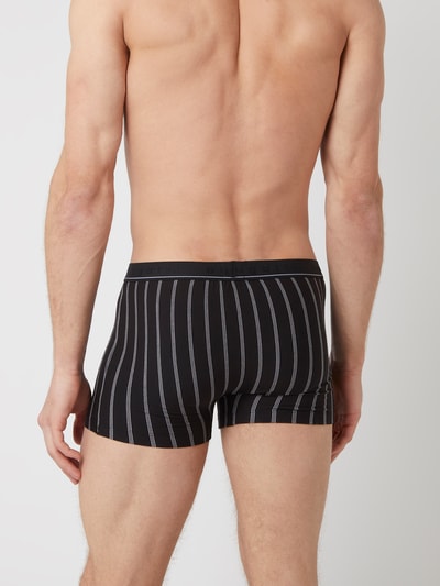 bugatti Boxershort met stretch in een set van 2 stuks, model 'Rom' Zwart - 4