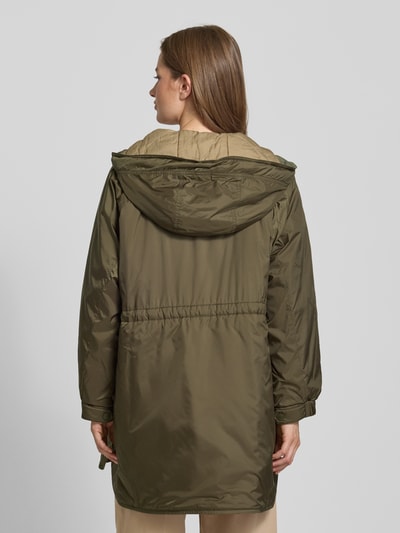 Weekend Max Mara Regular Fit Wendeparka aus regendichtem Gewebe Modell 'ALCAMO' Khaki 5