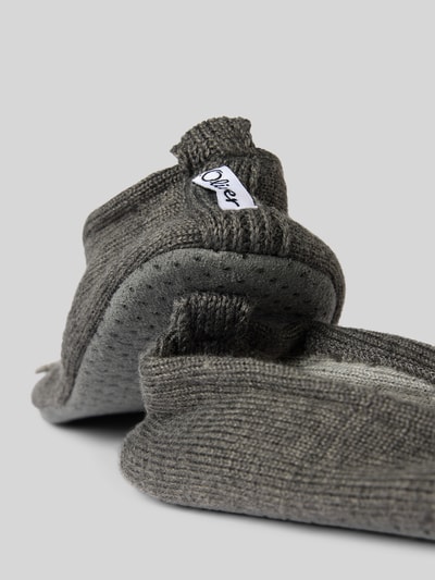 s.Oliver RED LABEL Kapcie z dodatkiem wełny  Antracytowy 2