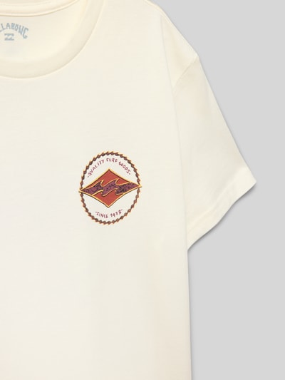 Billabong T-Shirt mit Rundhalsausschnitt Modell 'ROTOR DIAMOND' Offwhite 2
