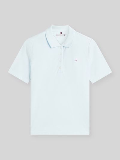 Tommy Hilfiger Regular Fit Poloshirts aus Baumwoll-Mix Hellblau 2
