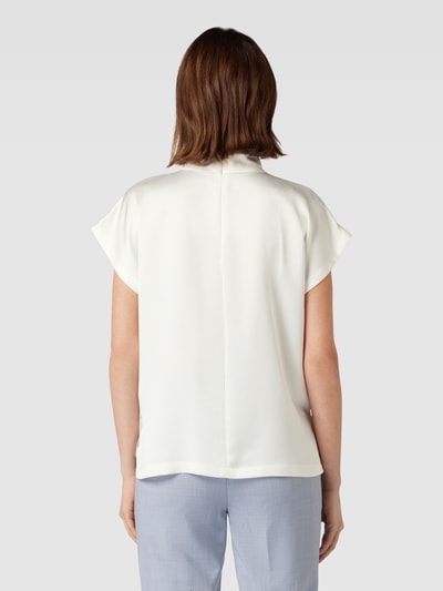 HUGO Bluse mit Stehkragen Modell 'Caneli' Offwhite 5