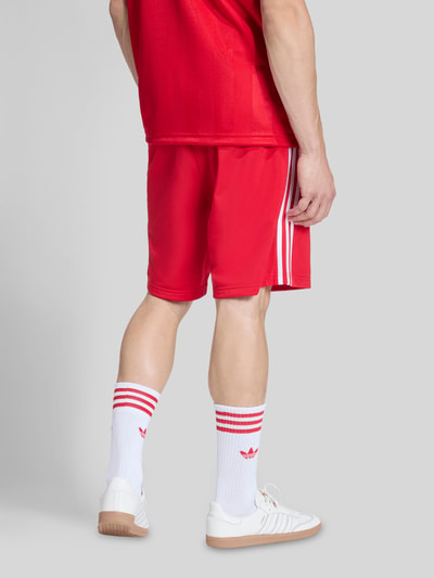 adidas Originals Regular Fit Trainingsshorts mit Logo-Applikation Rot 5