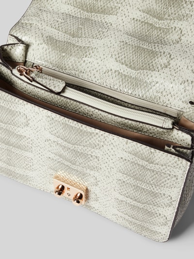 Guess Crossbody Bag mit Schlangenmuster Modell 'ELIETTE' Beige 4