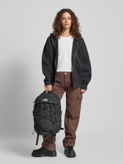 The North Face Rucksack mit verstellbaren Schulterriemen Dunkelgrau Melange 1