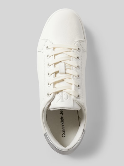 Calvin Klein Jeans Sneakers met vetersluiting Wit - 3