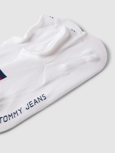 Tommy Hilfiger Skarpetki stopki z nadrukiem z logo w zestawie 2 szt. Biały 2