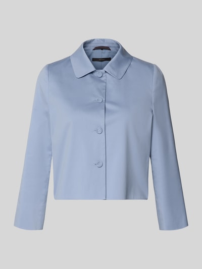 windsor. Blazer mit Knopfleiste und Kentkragen Hellblau Melange 2