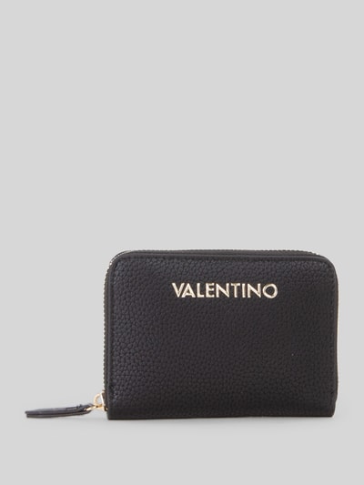 Valentino Bags Portemonnaie mit Label-Schriftzug Black 1