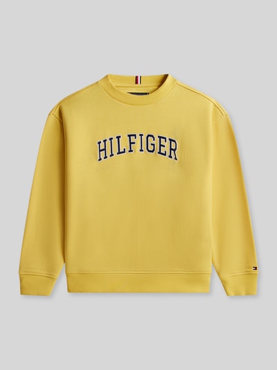 Tommy Hilfiger Kids Regular Fit Sweatshirt aus Baumwoll-Mix GELB 2