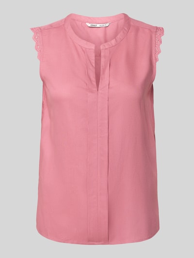Only Regular Fit Blusentop aus reiner Viskose Modell 'KIMMI' Mauve 2