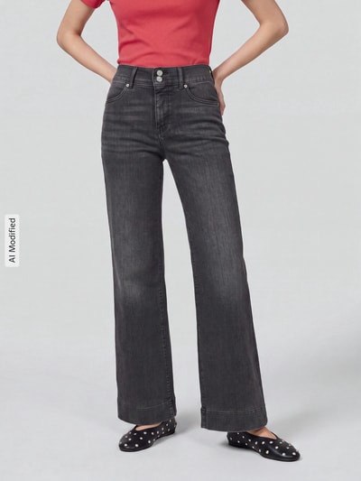 Levi's® 300 Wide & Loose Fit Jeans aus Baumwoll-Mix Modell '318®' Graphit 4