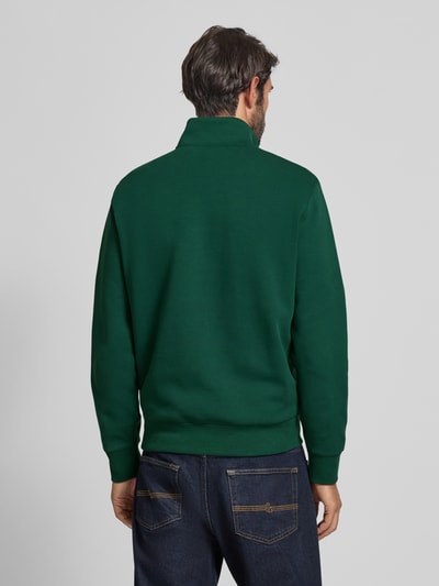 Polo Ralph Lauren Regular Fit Troyer mit Troyer-Kragen Modell 'Double' Dunkelgruen 5