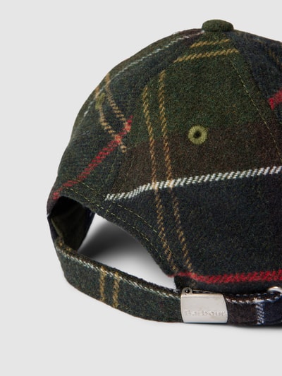 Barbour Cap mit Allover-Muster Modell 'GALINGALE' Gruen 3