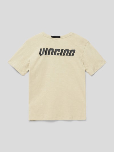 VINGINO T-shirt met labelprint Lichtgrijs - 3