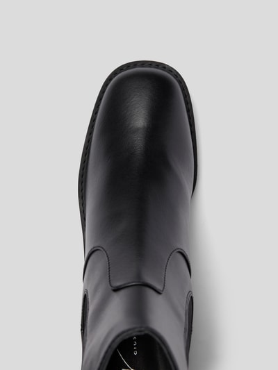 Giuseppe Zanotti Chelsea Boots mit Blockabsatz Black 5