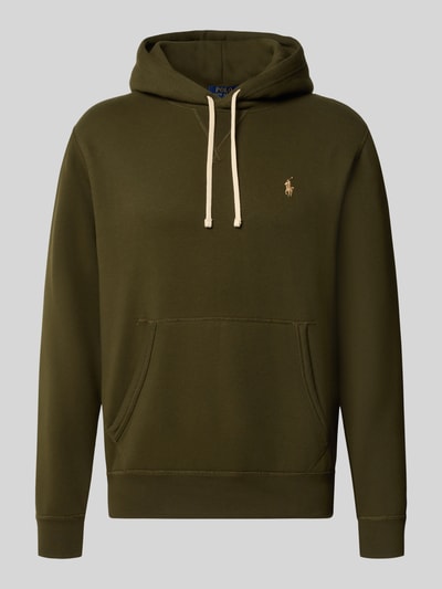 Polo Ralph Lauren Regular Fit Hoodie aus Baumwoll-Mix Oliv 1