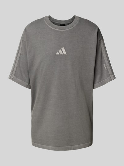 adidas Sportswear Relaxed Fit T-Shirt mit Logo-Stitching Black 2