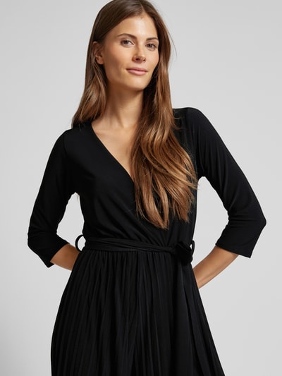 ZABAIONE Jumpsuit mit Bindegürtel Modell 'Romper' Black 3