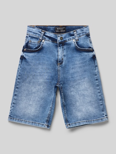 Blue Effect Regular Fit Jeansshorts im 5-Pocket-Design Blau 1