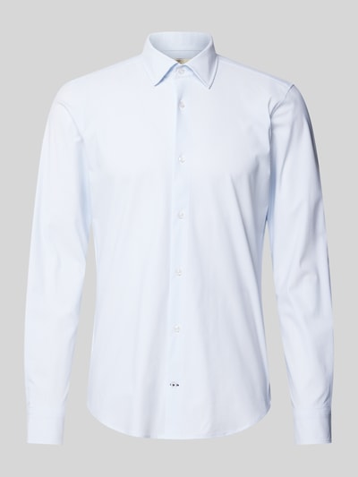 JOOP! Collection Slim Fit Business-Hemd mit Knopfleiste Modell 'Pit' Bleu 2