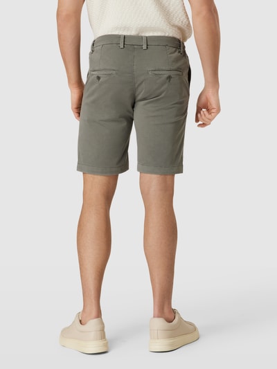 MAC Regular Fit Shorts mit Tunnelzug Khaki 5