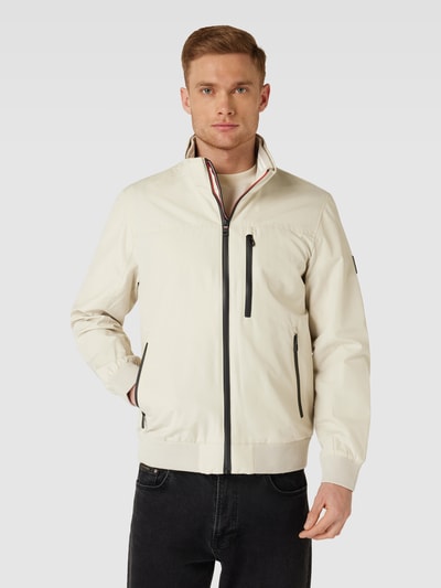 Tom Tailor Blouson mit Stehkragen Beige 4