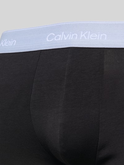 Calvin Klein Underwear Slim Fit Trunks mit Logo-Detail im 3er-Pack Black 2
