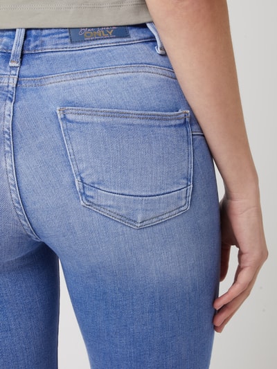 Only Skinny Fit Jeans mit Stretch-Anteil Modell 'Power' Jeansblau 3