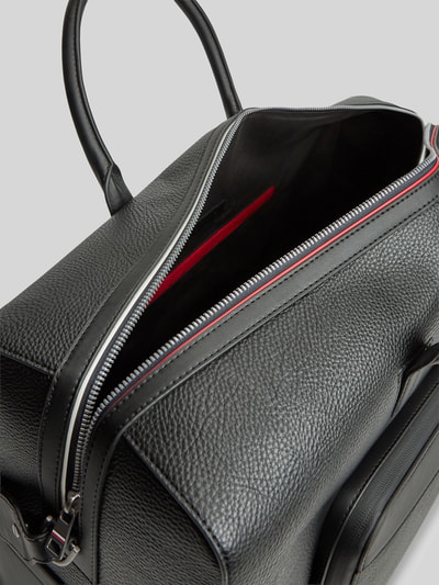 Tommy Hilfiger Weekender mit abnehmbaren Trageriemen BLACK 4