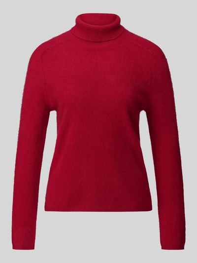 MM by Max Mara Relaxed Fit Pullover aus Woll-Kaschmir-Mix Modell 'CARIOCA' Bordeaux 2