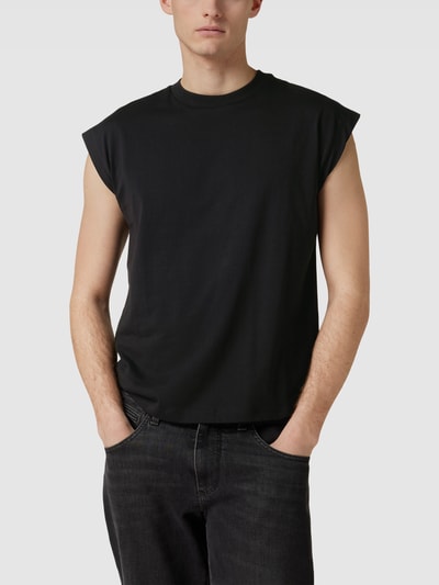 Drykorn Ärmelloses T-Shirt mit Rundhalsausschnitt Schwarz 4