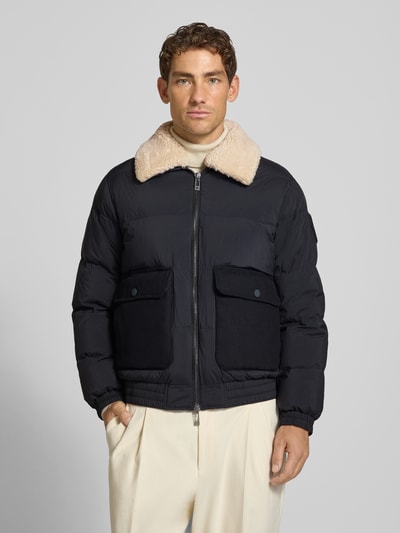 Armani Exchange Steppjacke mit Pattentaschen Dunkelblau 4