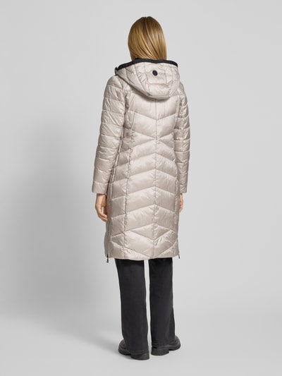 Gil Bret Płaszcz pikowany zapinany na zamek błyskawiczny dwustronny Écru 5