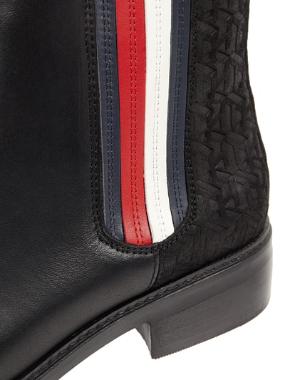 Tommy Hilfiger Chelsea Boots aus Leder  Black 2