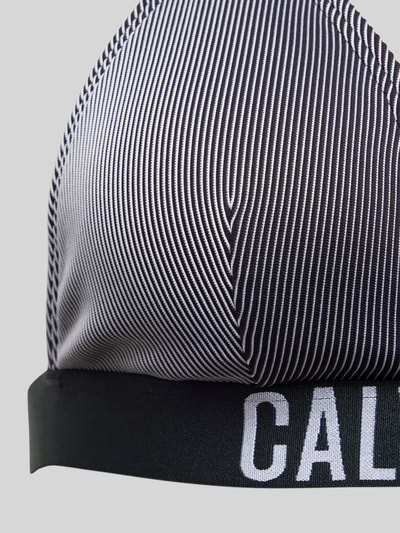 Calvin Klein Underwear Bikini-Oberteil mit elastischem Label-Bund Black 2